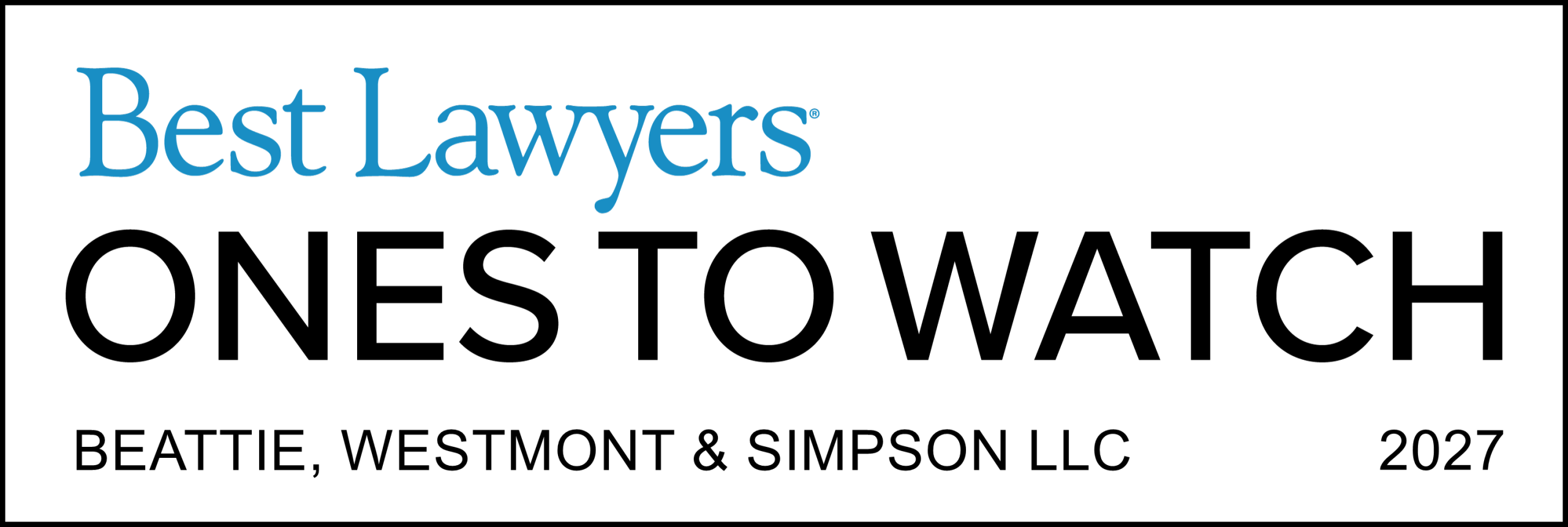 Best Lawyers Ones to Watch 2027